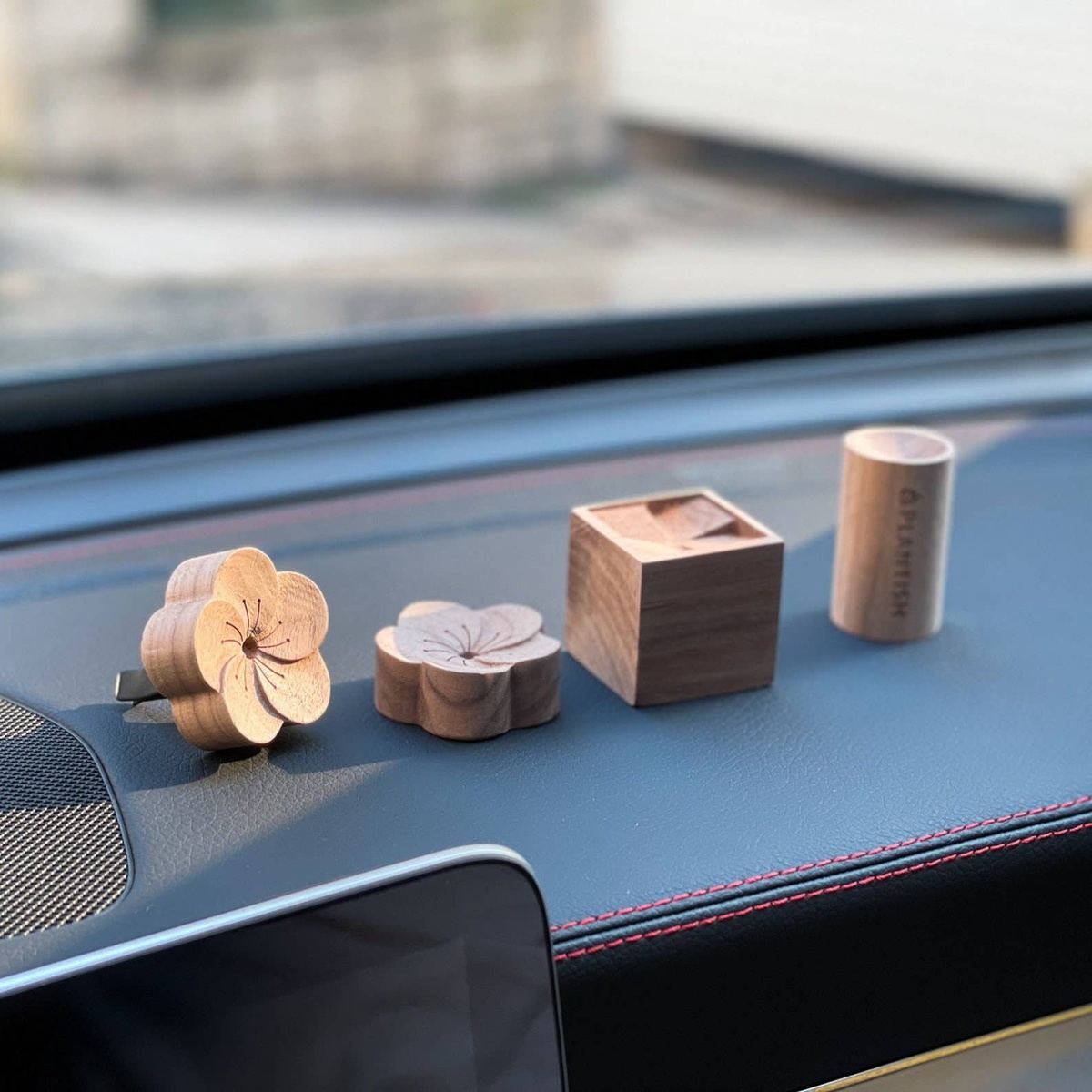 Plantish - Wood Passive Essential Oil Diffusers (many styles) reusable