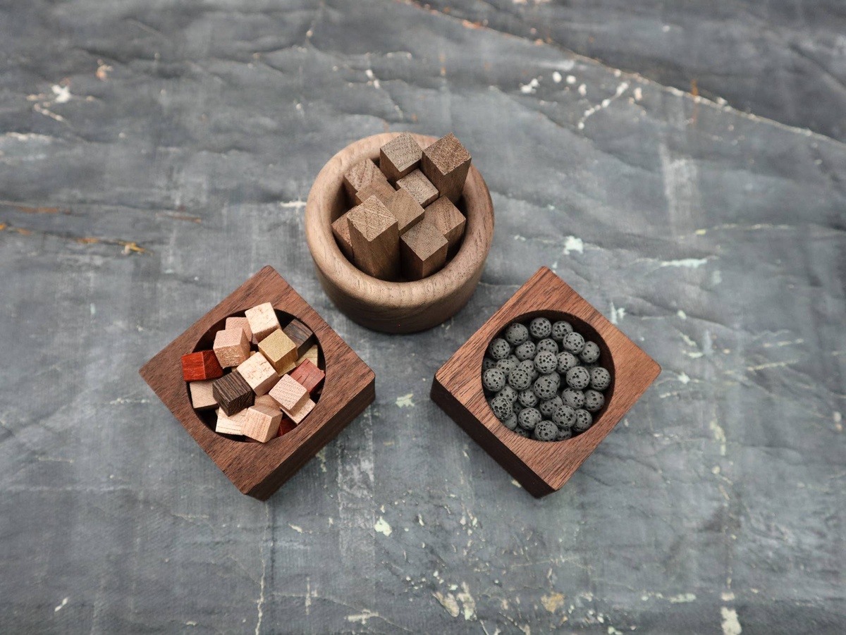 Plantish - Wood Passive Essential Oil Diffusers (many styles) reusable - image 17