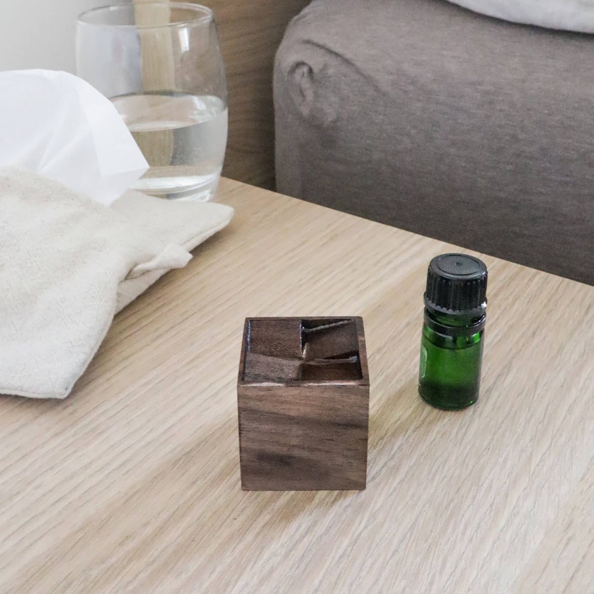 Plantish - Wood Passive Essential Oil Diffusers (many styles) reusable - image 7