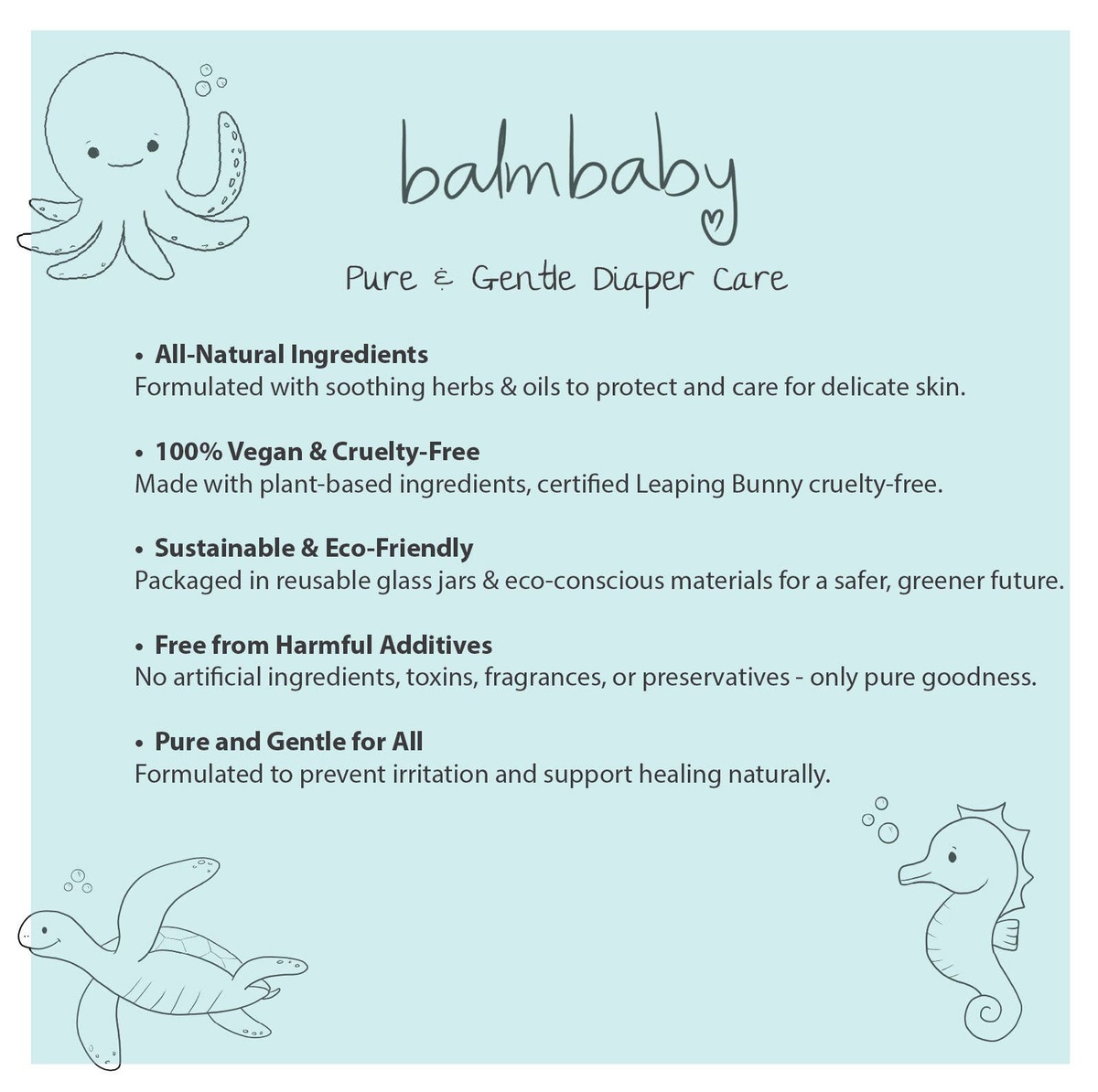Taylor's Naturals BALM! Baby - Diaper Balm and All-Purpose Skin-Aid a rich infusion of healing herbs - image 4