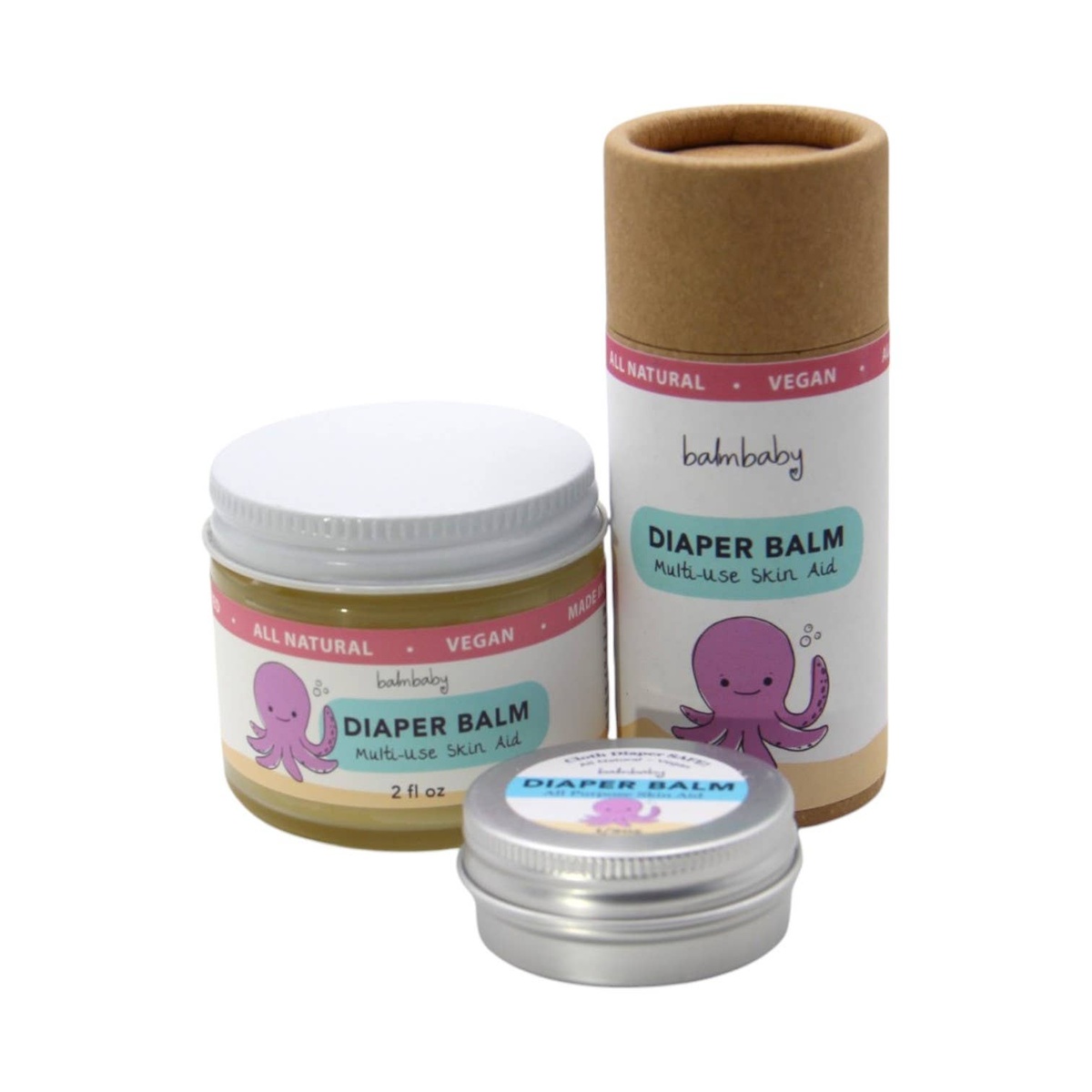Taylor's Naturals BALM! Baby - Diaper Balm and All-Purpose Skin-Aid a rich infusion of healing herbs
