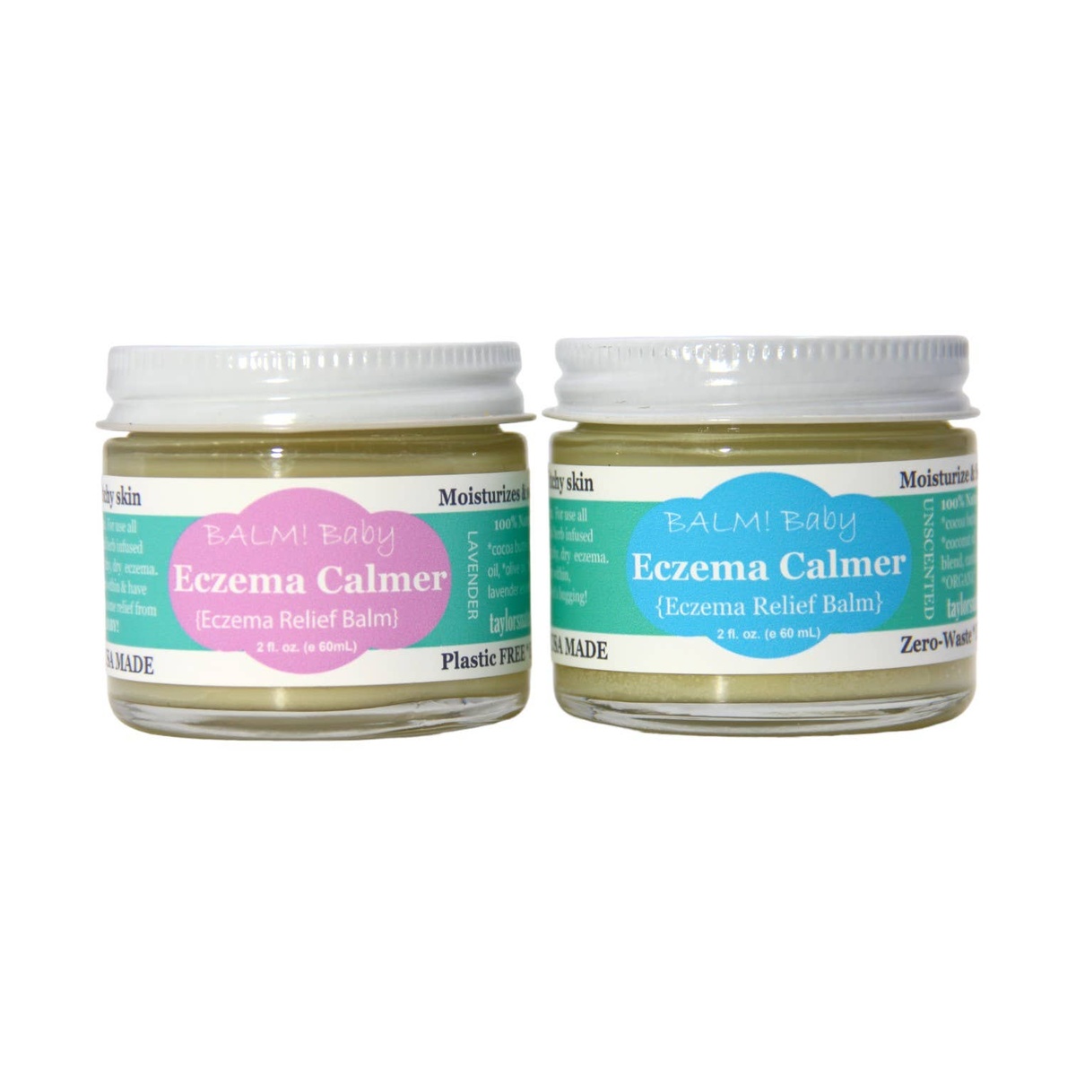 Taylor's Naturals BALM! Baby - Eczema Calmer Balm Relief organic extra virgin olive oil