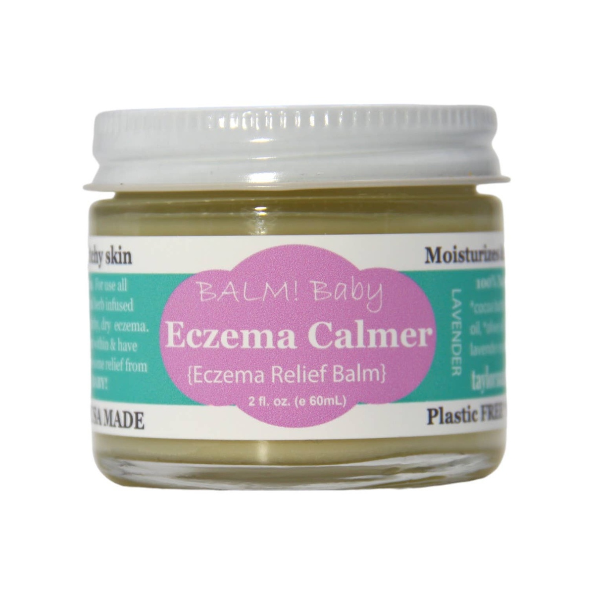 Taylor's Naturals BALM! Baby - Eczema Calmer Balm Relief organic extra virgin olive oil - image 2