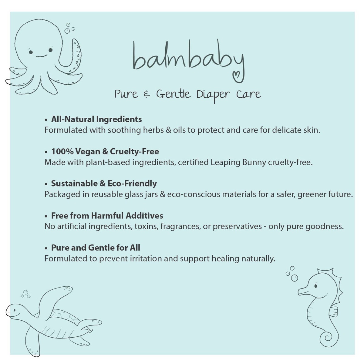 Taylor's Naturals BALM! Baby - Mad Rash Diaper Rash Cream w/zinc organic ingredient
this herb-infused - image 10