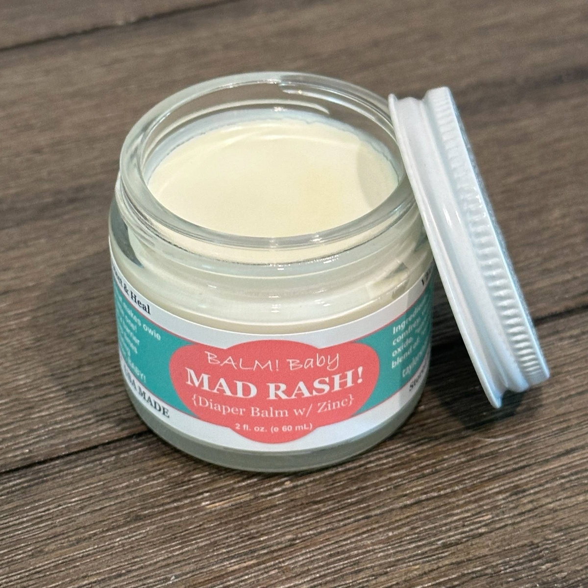 Taylor's Naturals BALM! Baby - Mad Rash Diaper Rash Cream w/zinc organic ingredient
this herb-infused - image 5