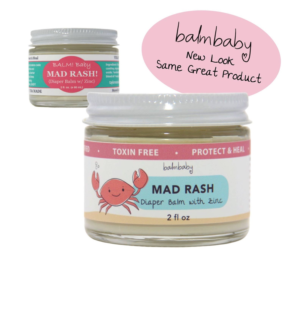 Taylor's Naturals BALM! Baby - Mad Rash Diaper Rash Cream w/zinc organic ingredient
this herb-infused - image 7