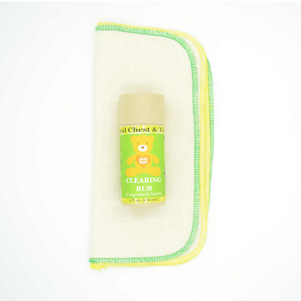 Taylor's Naturals BALM! Baby - Natural Chest Vapor Rub ("Clearing Rub" with Eucalyptus) organic extra virgin olive oil - image 3