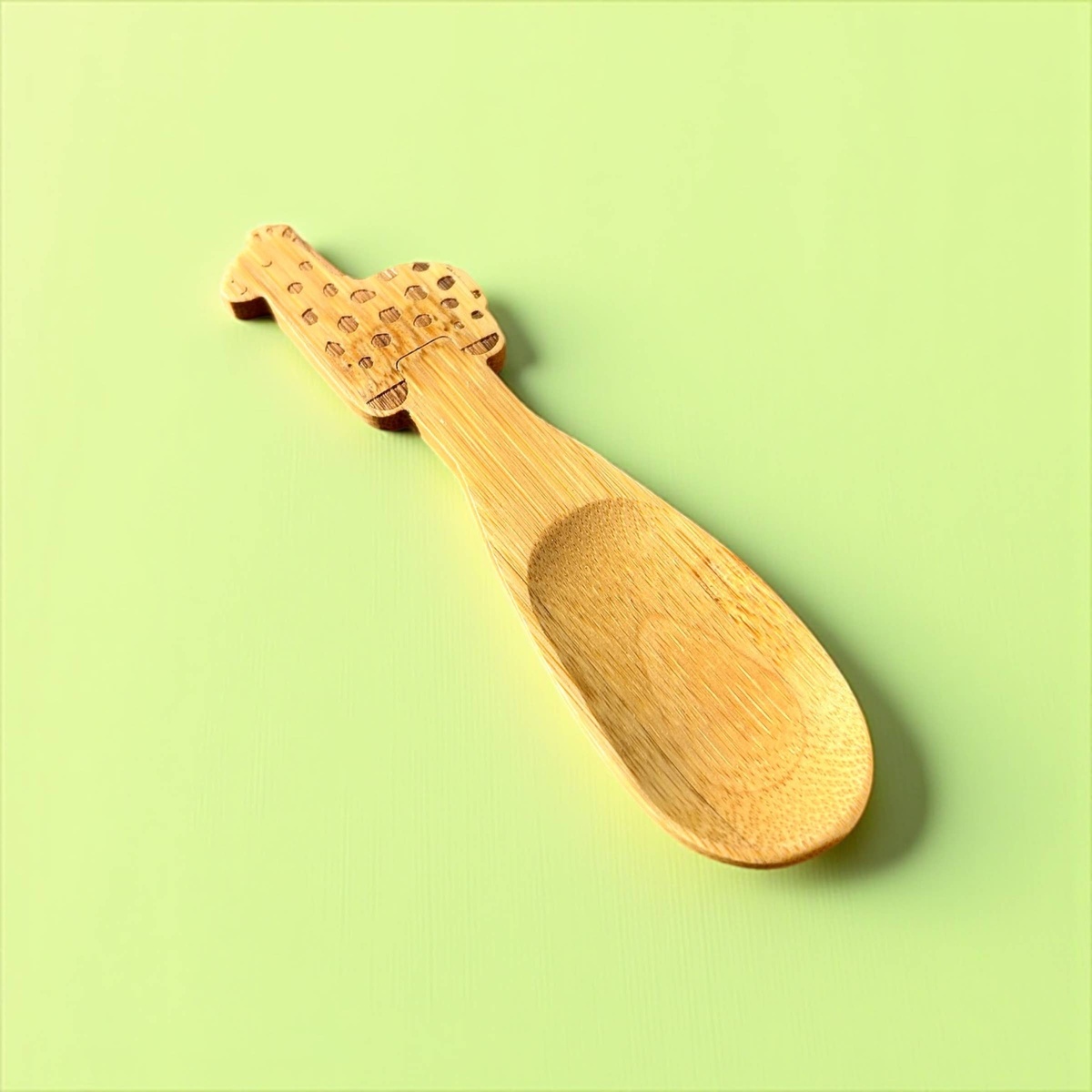 Bamboo Switch Spoon Giraffe - Bamboo Animal Kids & Toddler Utensils fast-growing bamboo