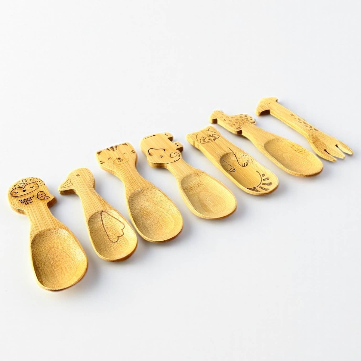 Bamboo Switch - Bamboo Animal Kids & Toddler Utensils fast-growing bamboo - image 2