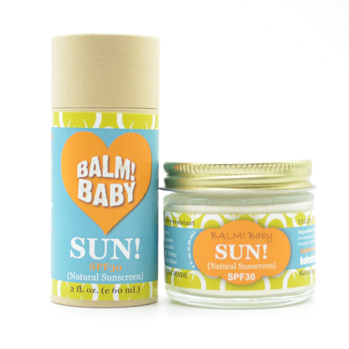 Taylor’s Naturals - BALM! Baby - Sunscreen (SPF 30) french lavender essential oil