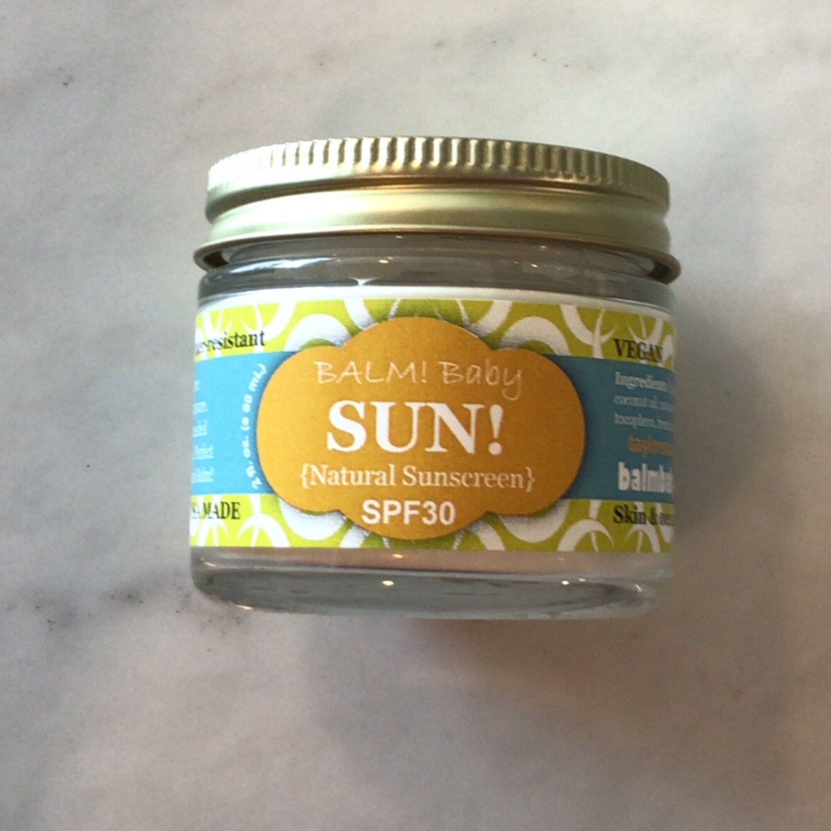 Taylor’s Naturals – BALM! Baby – Sunscreen (SPF 30) Taylor’s Naturals - BALM! Baby - Sunscreen (SPF 30) french lavender essential oil - image 2