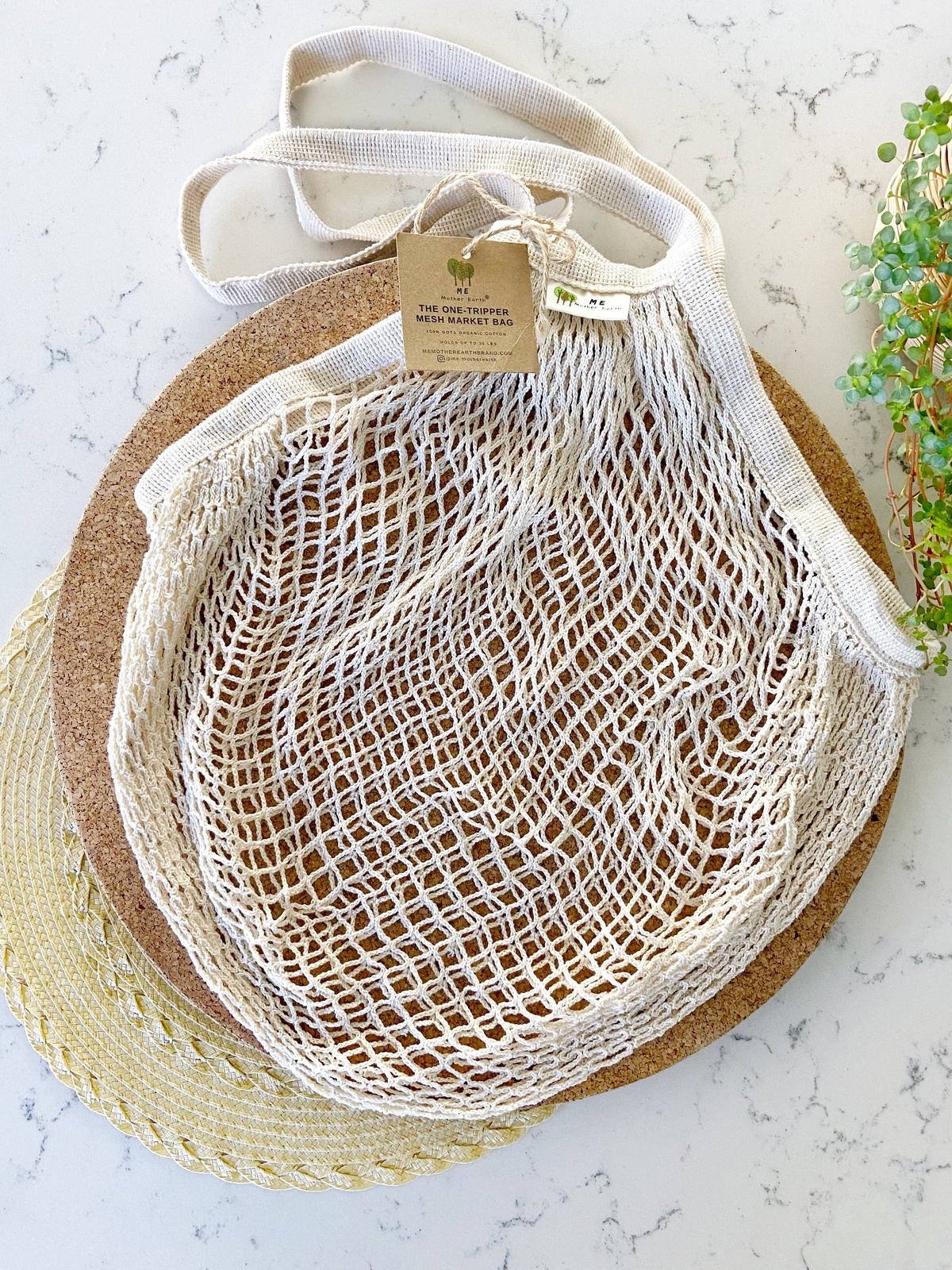 Me Mother Earth – The “One Tripper” HUGE Mesh Market Bag | Zero Waste Me Mother Earth - The "One Tripper" HUGE Mesh Market Bag | Zero Waste cotton - image 2