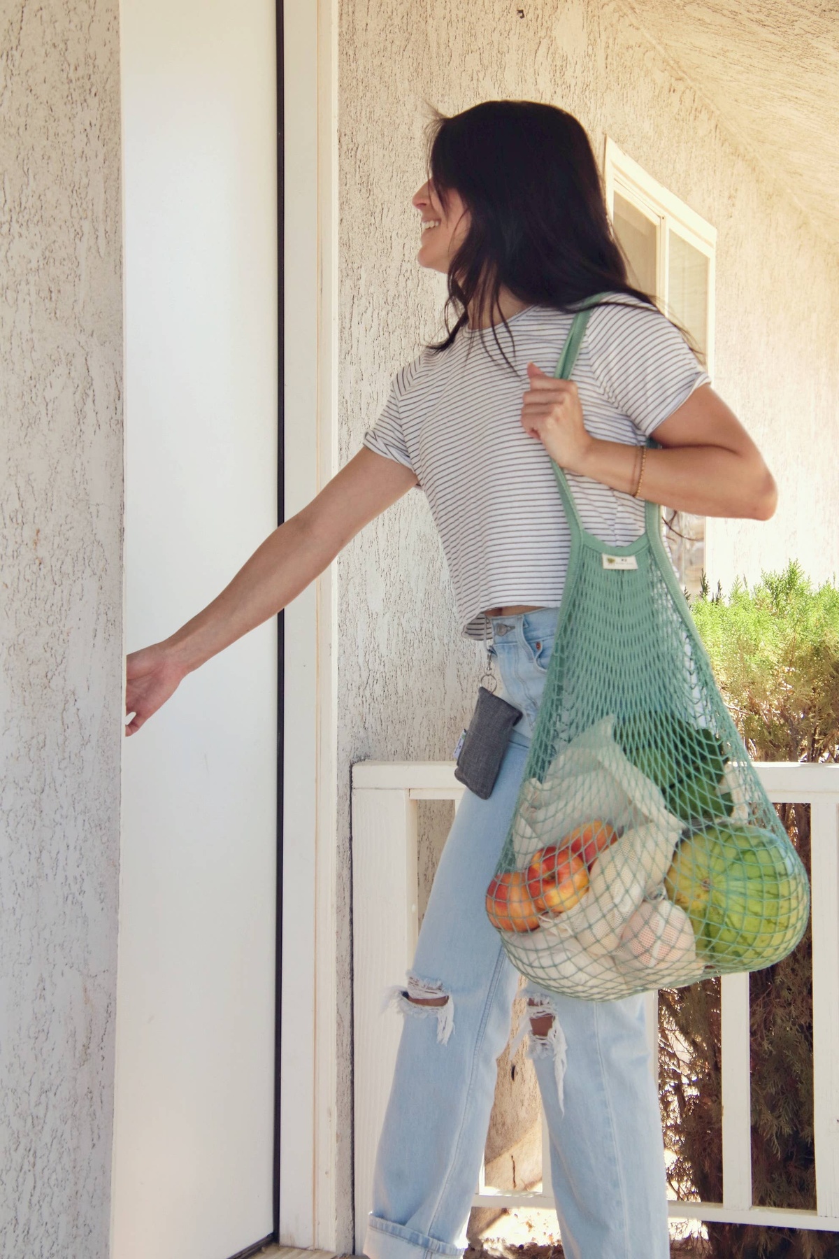 Me Mother Earth – The “One Tripper” HUGE Mesh Market Bag | Zero Waste Me Mother Earth - The "One Tripper" HUGE Mesh Market Bag | Zero Waste cotton - image 3