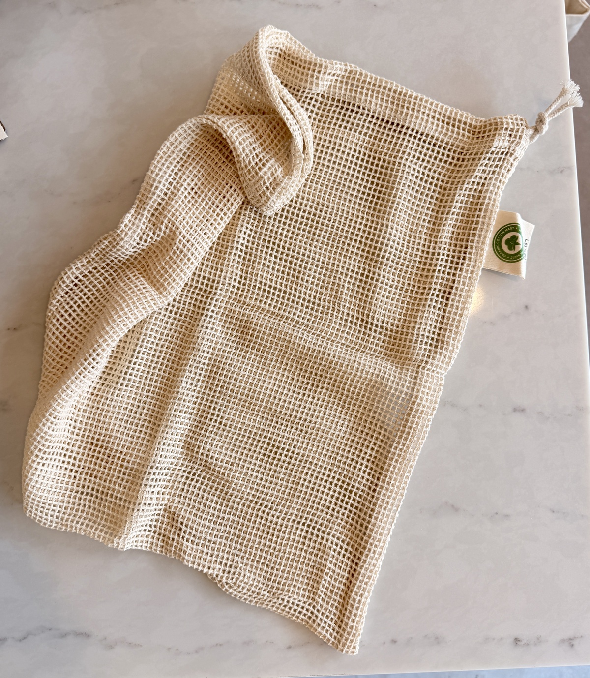 Organic Cotton Mart - MESH Produce/Bulk Bags organic cotton by gots - image 3