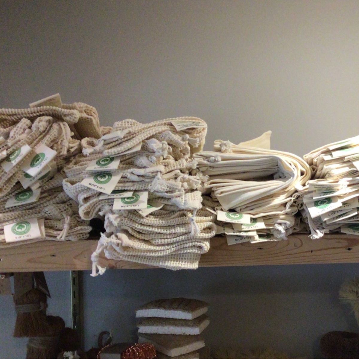 Organic Cotton Mart - MESH Produce/Bulk Bags organic cotton by gots