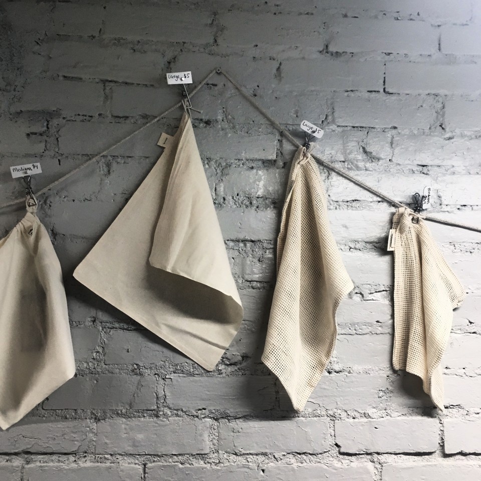 Organic Cotton Mart -  SOLID Produce/Bulk Bags organic cotton by gots