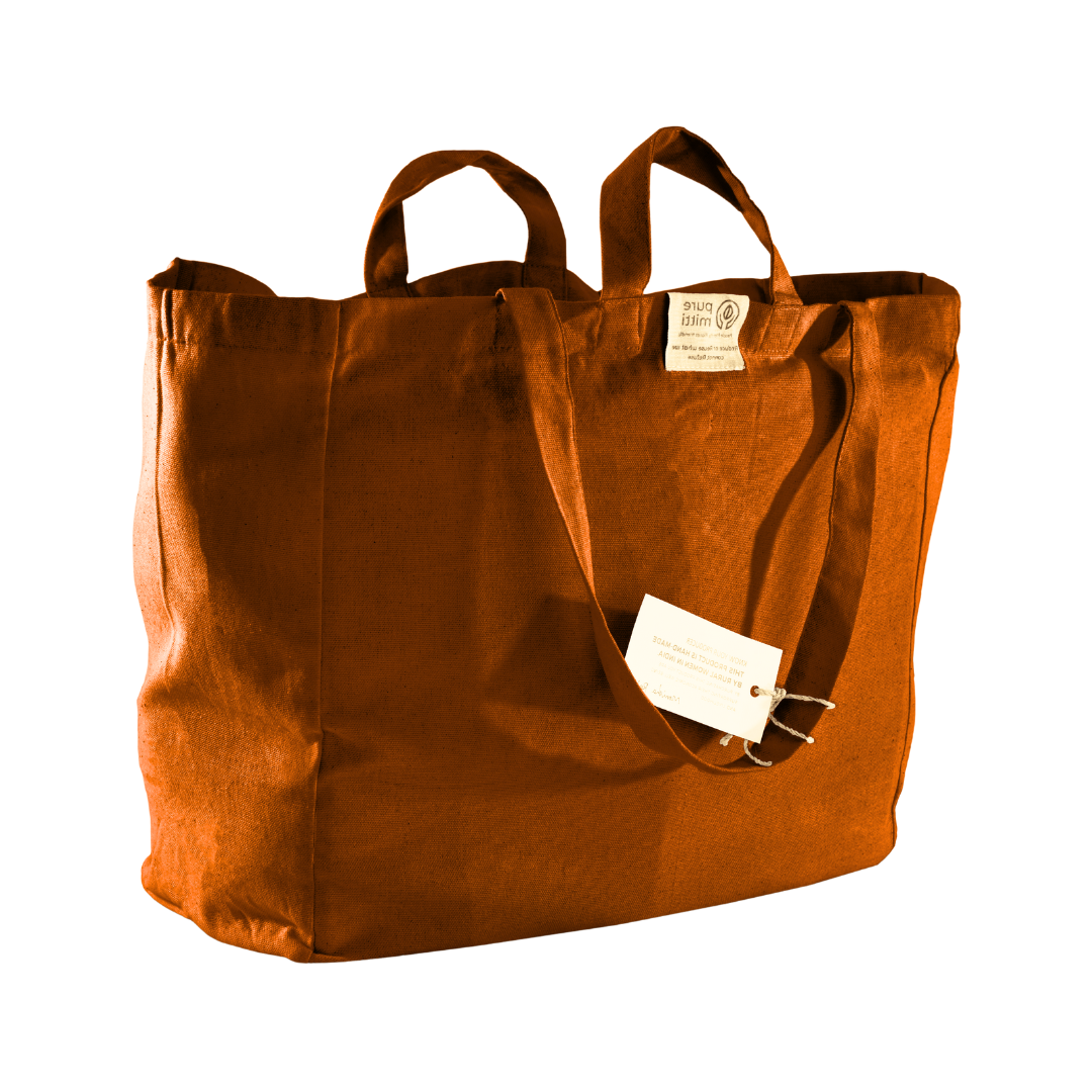 Pure Mitti – Organic Handmade 6-Pocket Canvas Tote Bag Pure Mitti – Organic Handmade 6 -Pocket Canvas Tote Bag plastic-free - image 7