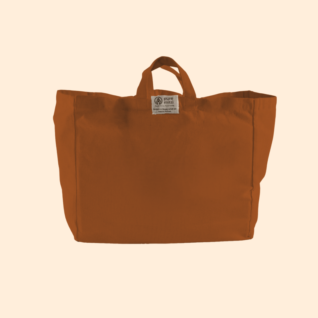 Pure Mitti – Organic Handmade 6-Pocket Canvas Tote Bag Pure Mitti – Organic Handmade 6 -Pocket Canvas Tote Bag plastic-free - image 5