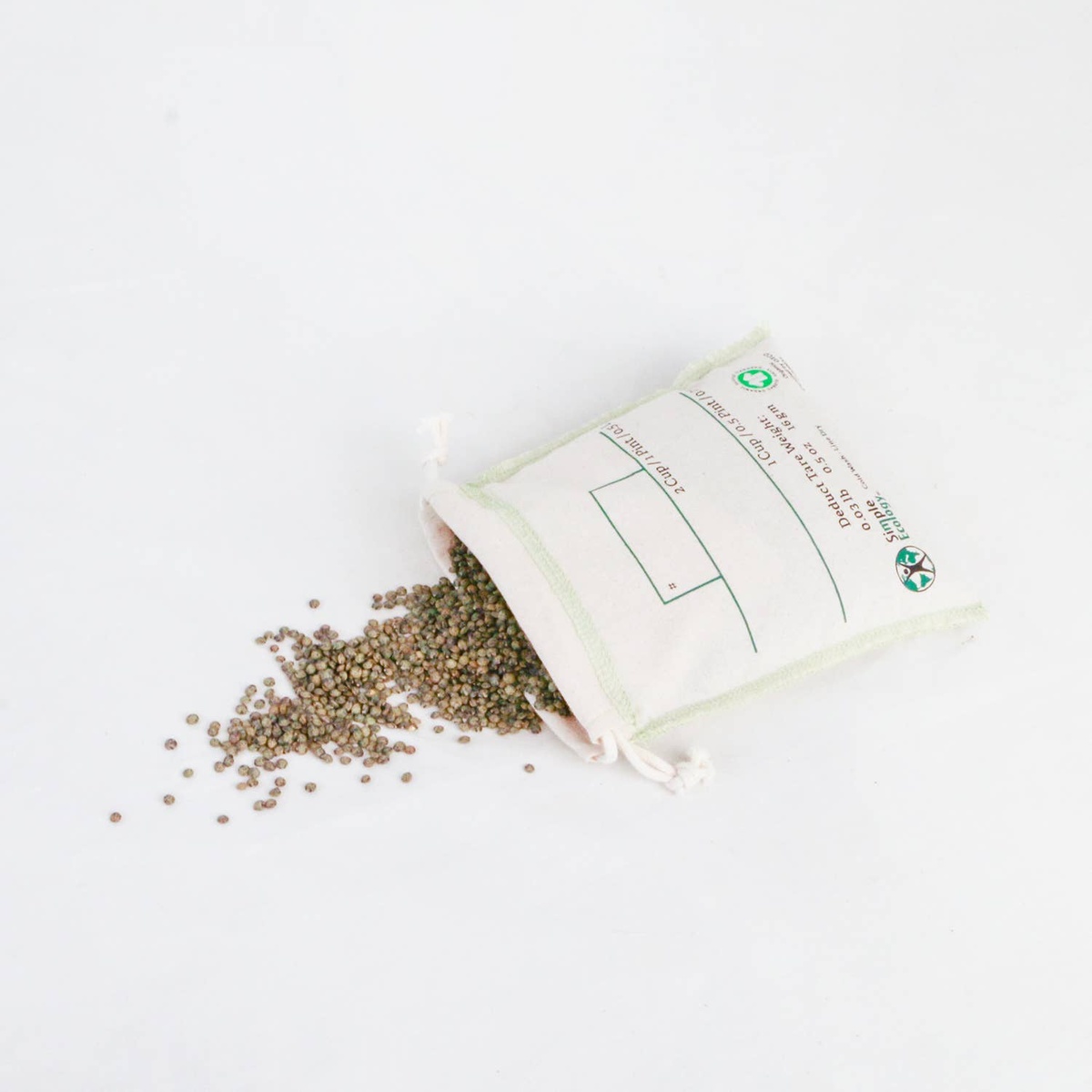 Simple Ecology – Organic Cotton Bulk Bin Bags (Set of 3) 753182636337 Simple Ecology - Organic Cotton Bulk Bin Bags (Set of 3) gots-certified organic cotton fabric - image 7