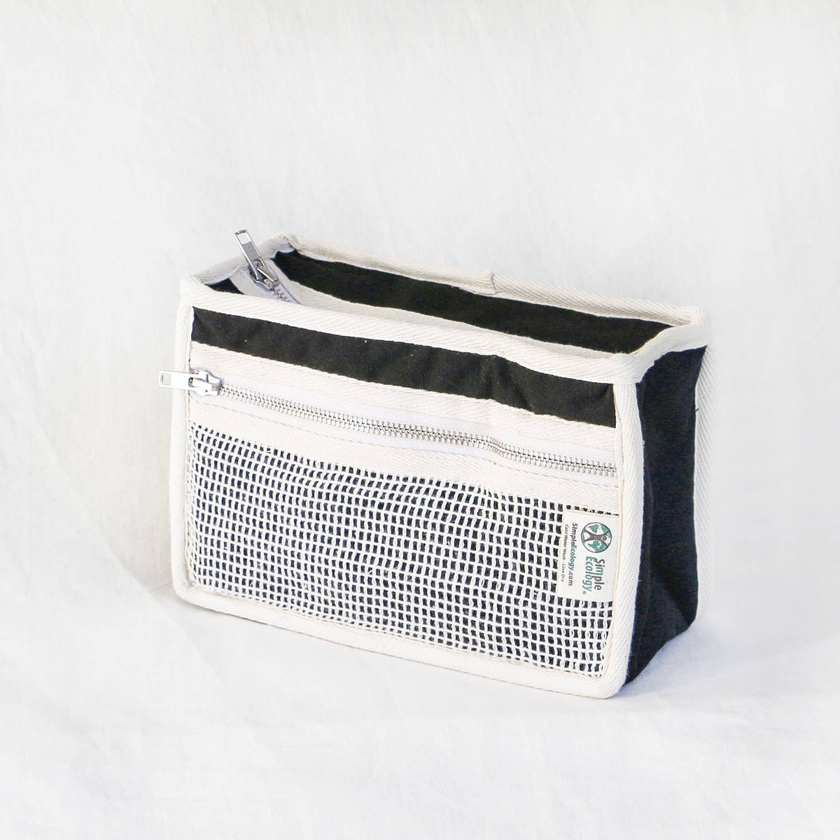 Simple Ecology – Organic Cotton Padded Toiletry Bag Simple Ecology - Organic Cotton Padded Toiletry Bag gots-certified organic cotton fabric - image 4