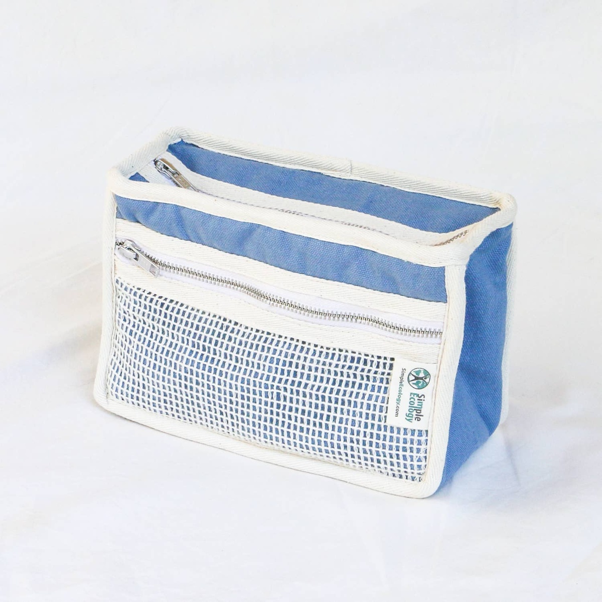 Simple Ecology – Organic Cotton Padded Toiletry Bag Simple Ecology - Organic Cotton Padded Toiletry Bag gots-certified organic cotton fabric - image 6