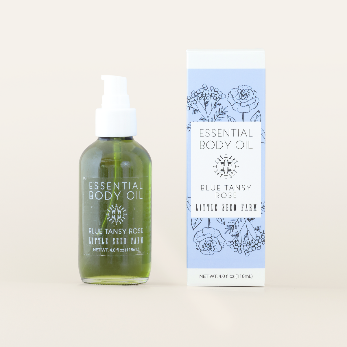 Little Seed Farm – Blue Tansy Rose Essential Body Oil