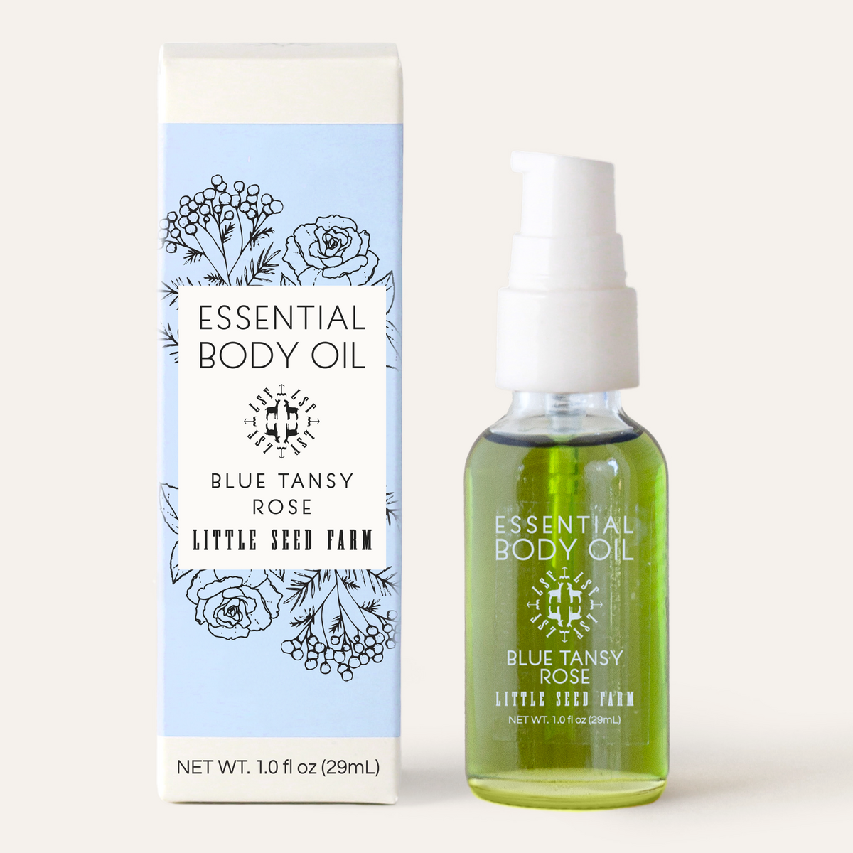 Little Seed Farm - Blue Tansy Rose Essential Body Oil high-quality botanical oils - image 2