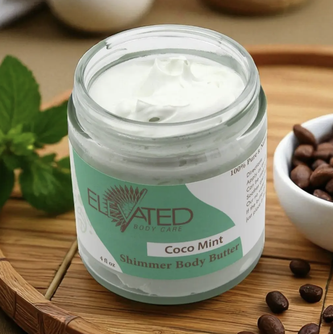 Taylor's Naturals - Elevated Body Butter organic raw cocoa butter - image 4