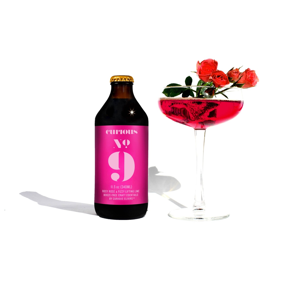 Curious Elixirs - Booze-Free Craft Cocktails (2 cocktails per bottle) real juices - image 10