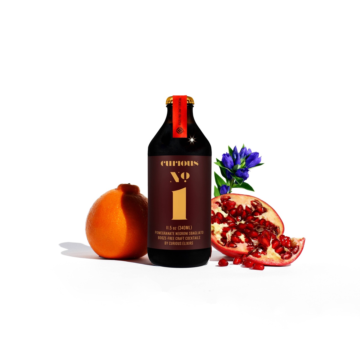 Curious Elixirs - Booze-Free Craft Cocktails (2 cocktails per bottle) real juices - image 12
