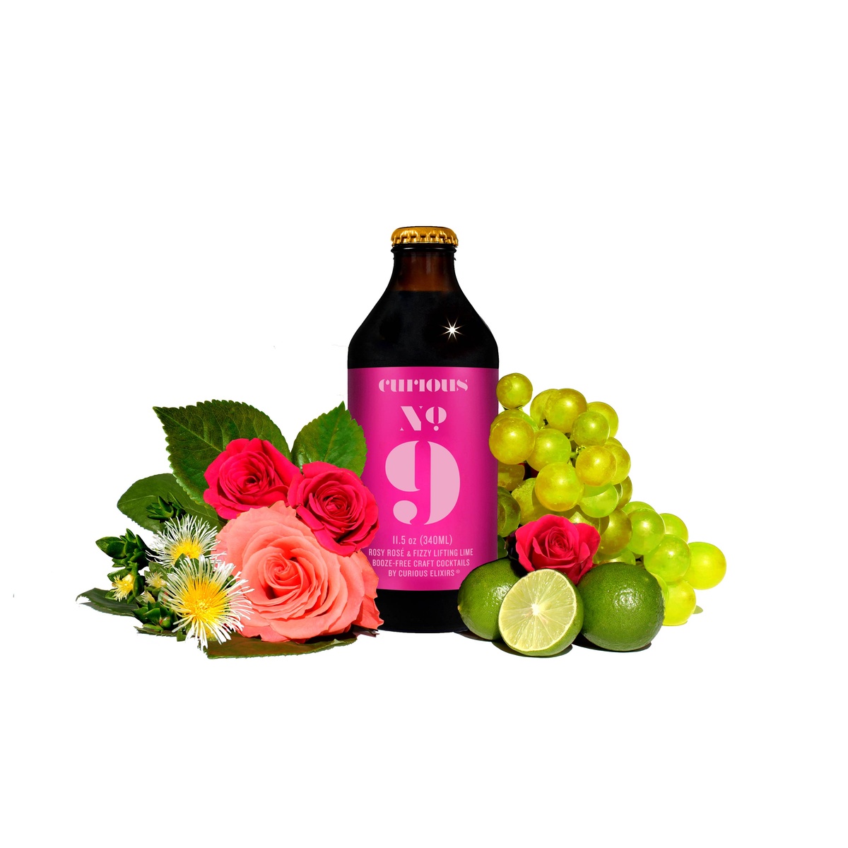 Curious Elixirs - Booze-Free Craft Cocktails (2 cocktails per bottle) real juices - image 32