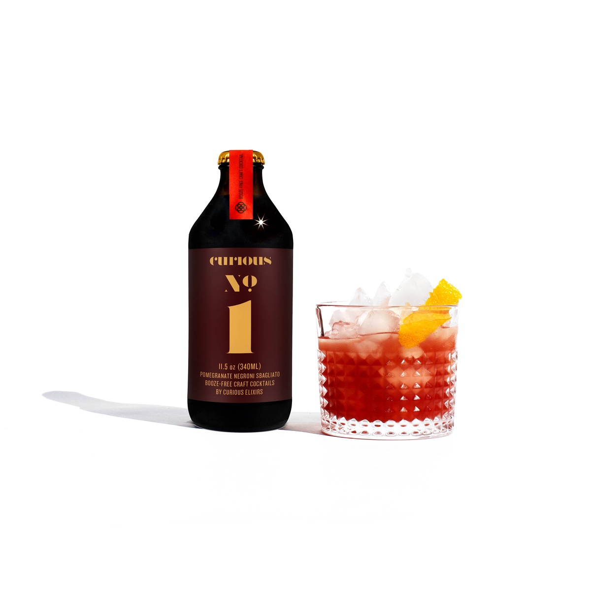 Curious Elixirs - Booze-Free Craft Cocktails (2 cocktails per bottle) real juices - image 14