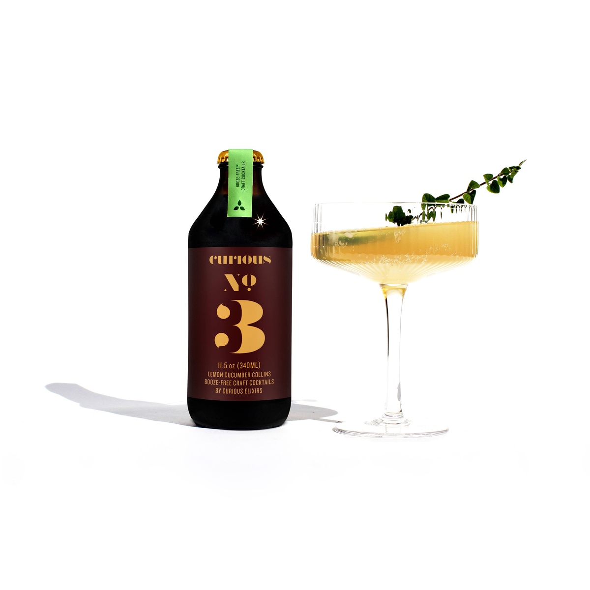 Curious Elixirs - Booze-Free Craft Cocktails (2 cocktails per bottle) real juices - image 7