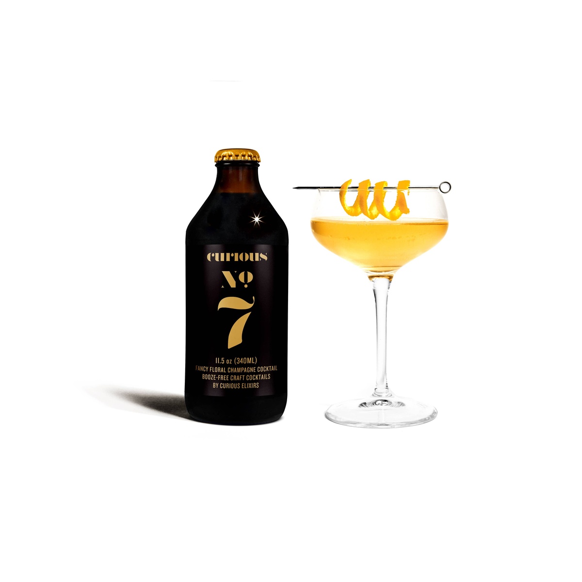 Curious Elixirs - Booze-Free Craft Cocktails (2 cocktails per bottle) real juices - image 28