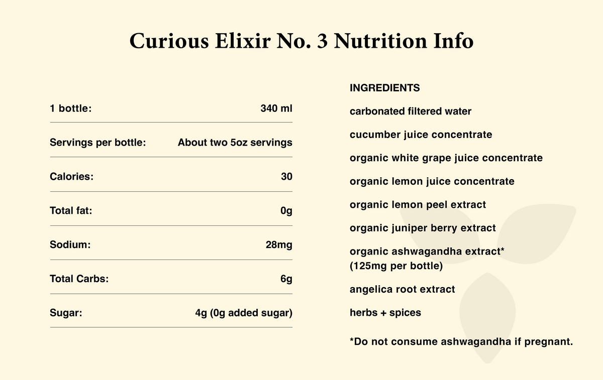 Curious Elixirs - Booze-Free Craft Cocktails (2 cocktails per bottle) real juices - image 6