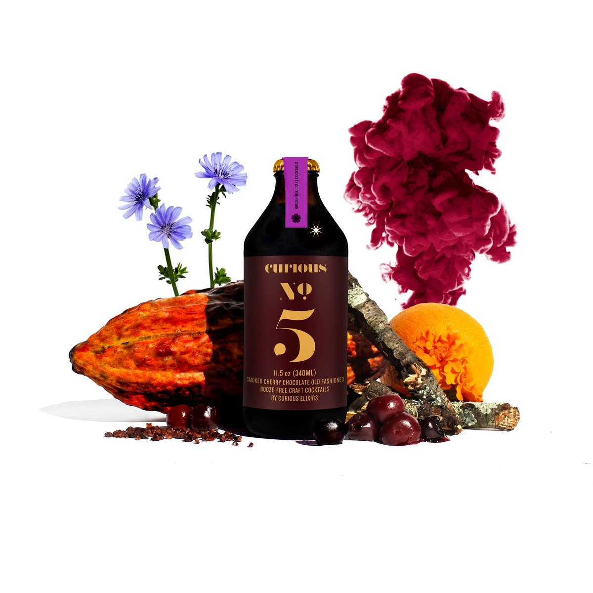 Curious Elixirs - Booze-Free Craft Cocktails (2 cocktails per bottle) real juices - image 20