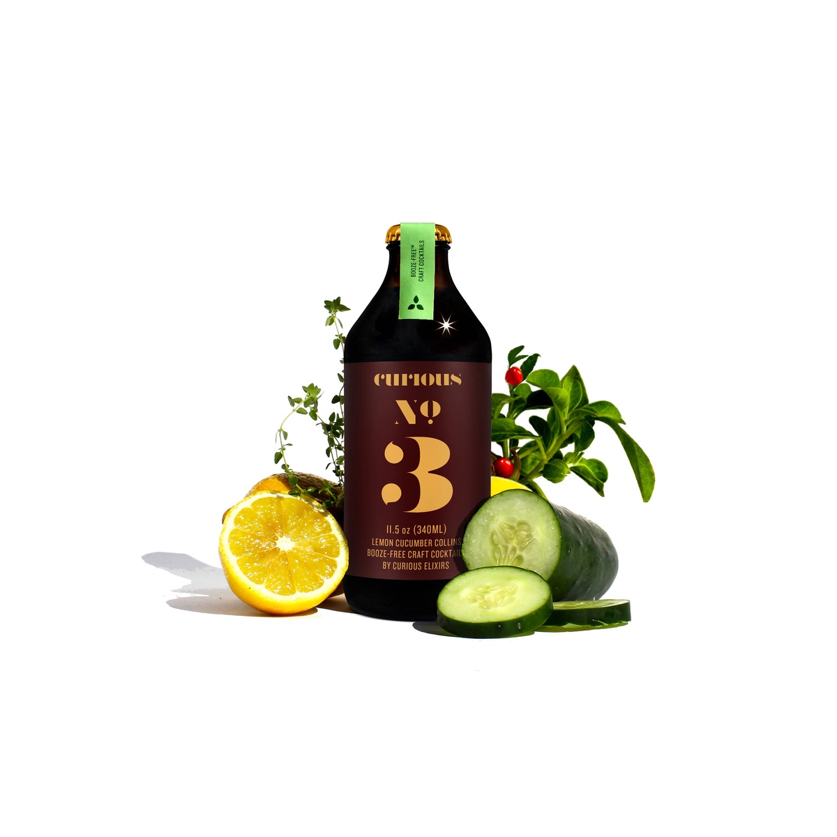 Curious Elixirs - Booze-Free Craft Cocktails (2 cocktails per bottle) real juices - image 9