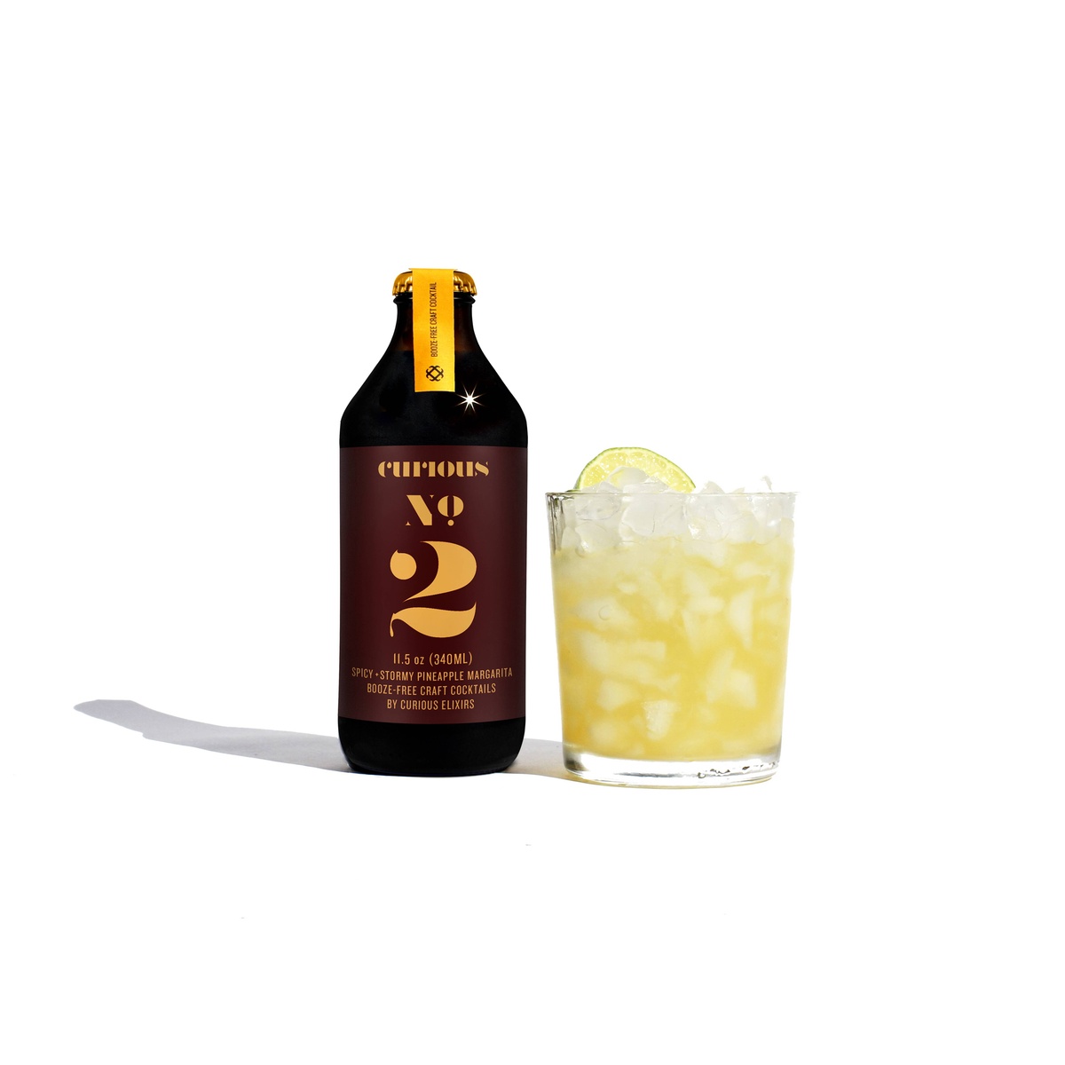 Curious Elixirs - Booze-Free Craft Cocktails (2 cocktails per bottle) real juices - image 2