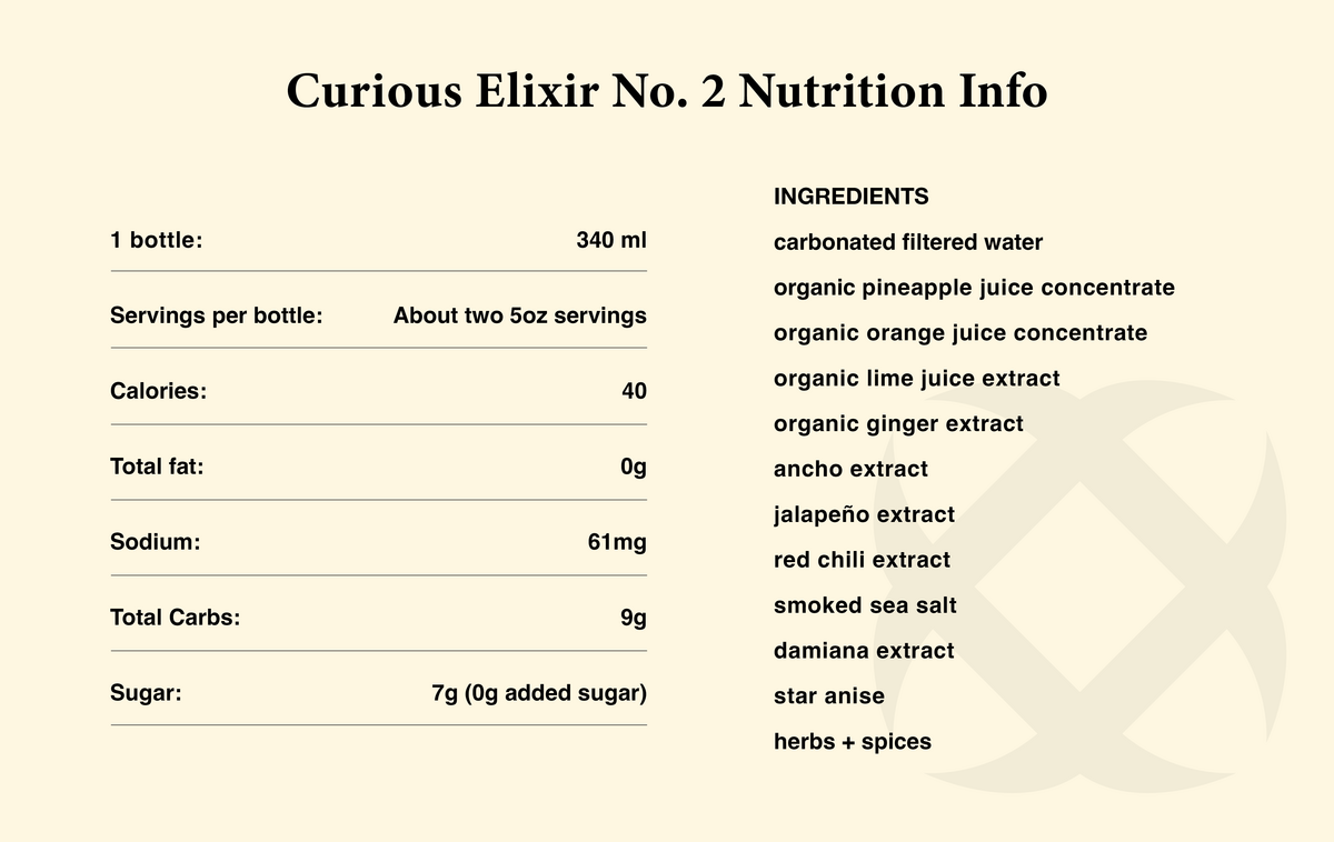 Curious Elixirs - Booze-Free Craft Cocktails (2 cocktails per bottle) real juices - image 4