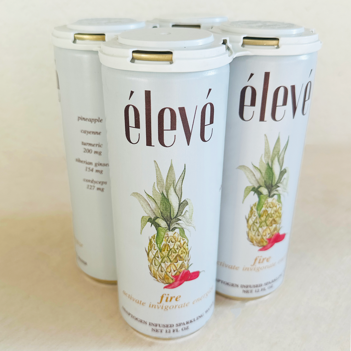 élevé - Adaptogen Infused Sparkling Water, Fire - image 6