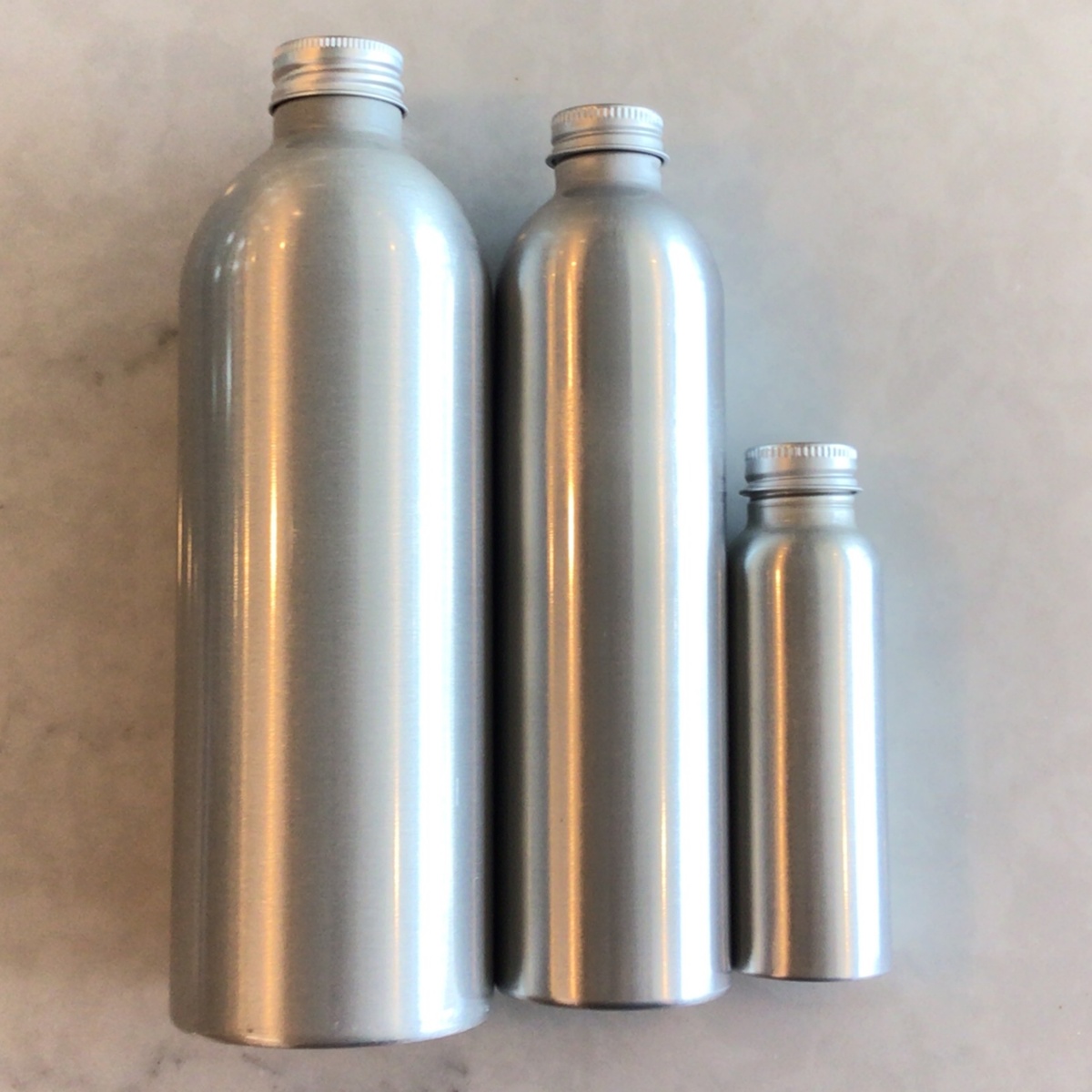-- Aluminum Bottles
