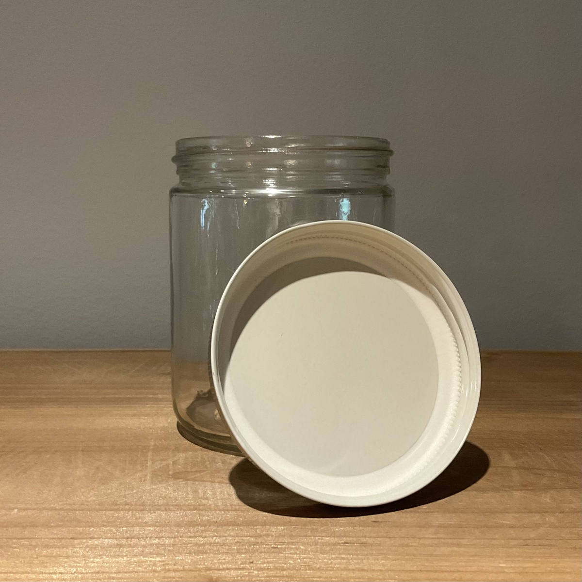 exist green 16oz Pint Straight Sided Jar with Metal Lid - image 2