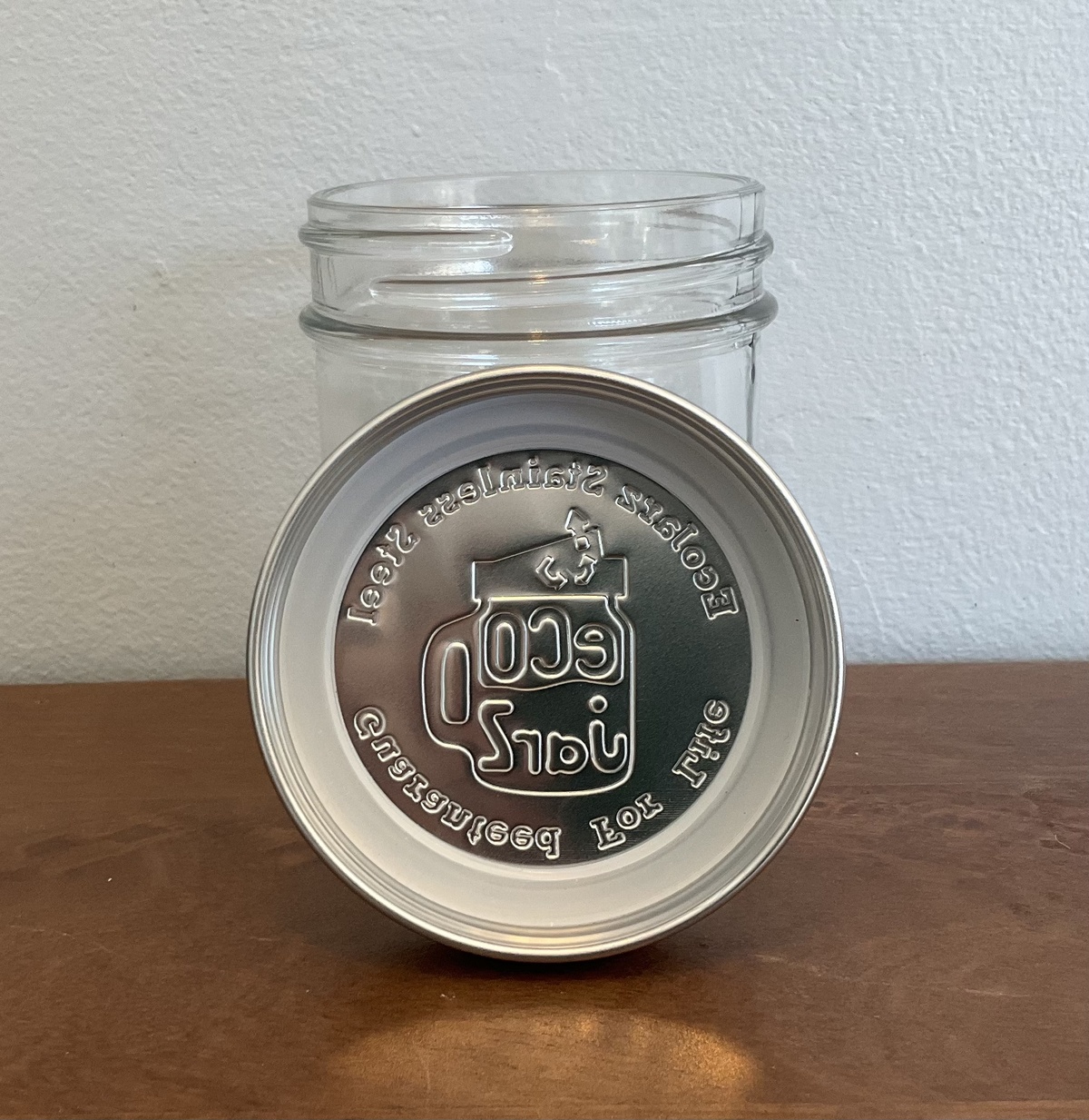 Mason Jars with Solid Stainless Steel Lids -- Mason Jars with Solid Stainless Steel Lids plastic-free - image 3