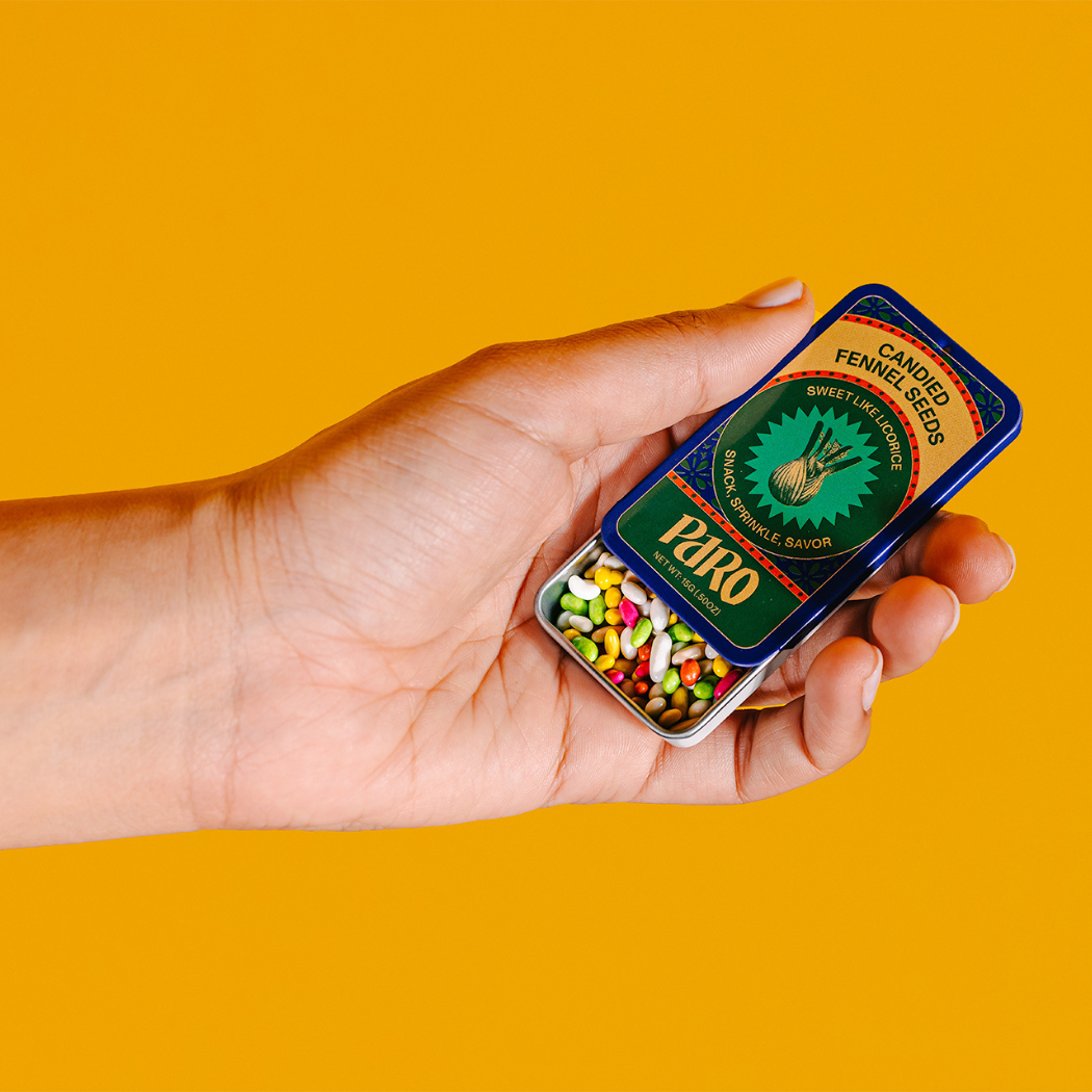 Paro - Candied Fennel Seeds natural colors