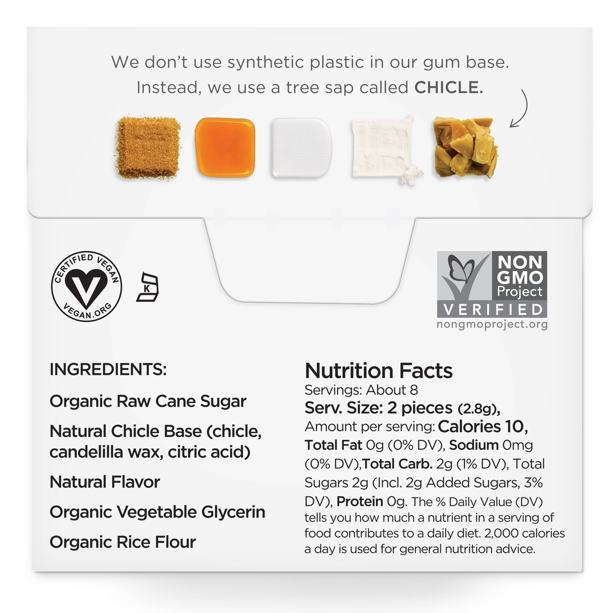 Simply Gum - Fall and Holiday Flavors (per pack) organic cane sugar - image 10