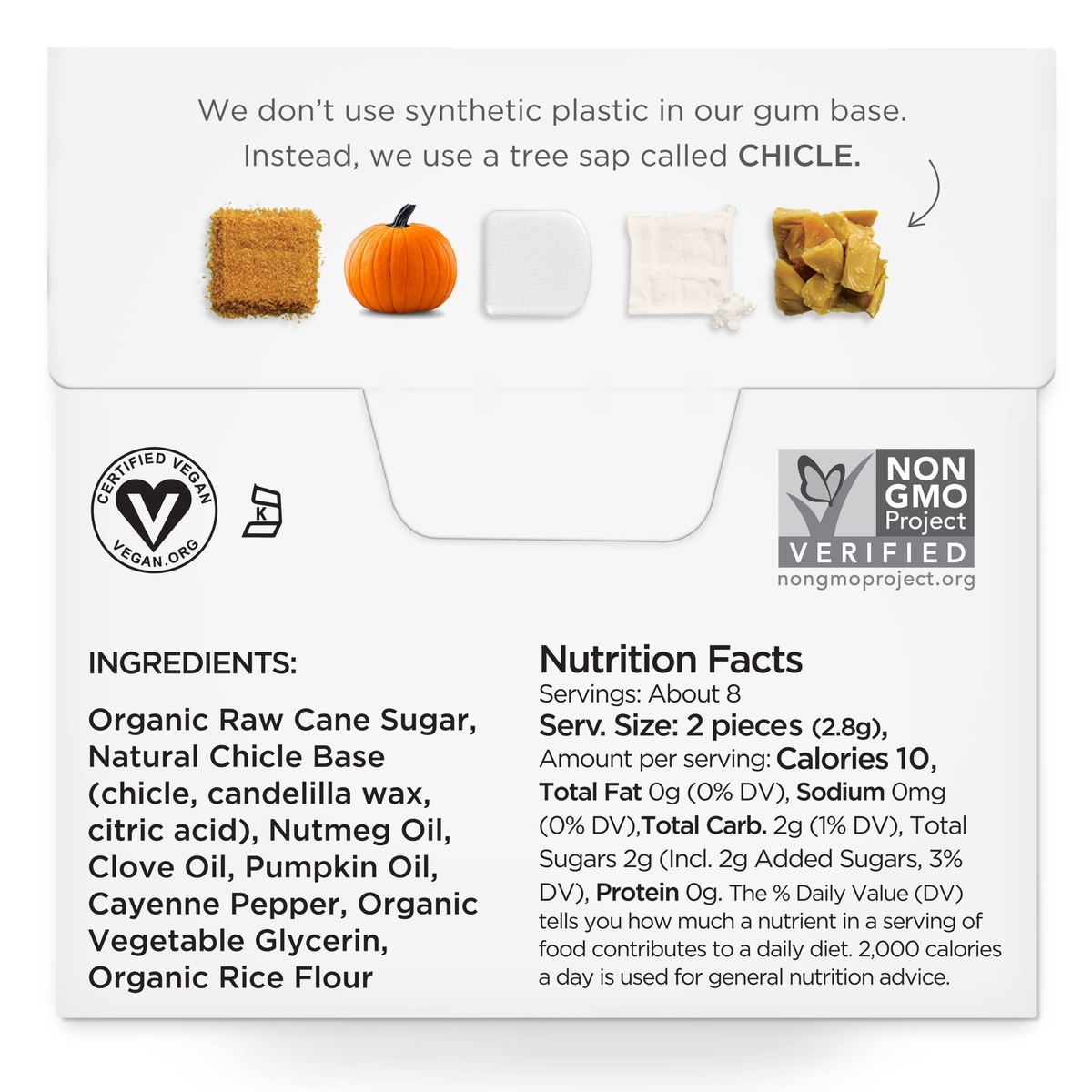 Simply Gum - Fall and Holiday Flavors (per pack) organic cane sugar - image 12