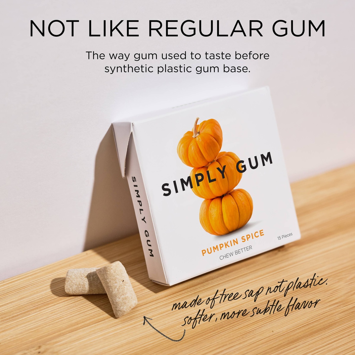Simply Gum - Fall and Holiday Flavors (per pack) organic cane sugar - image 17