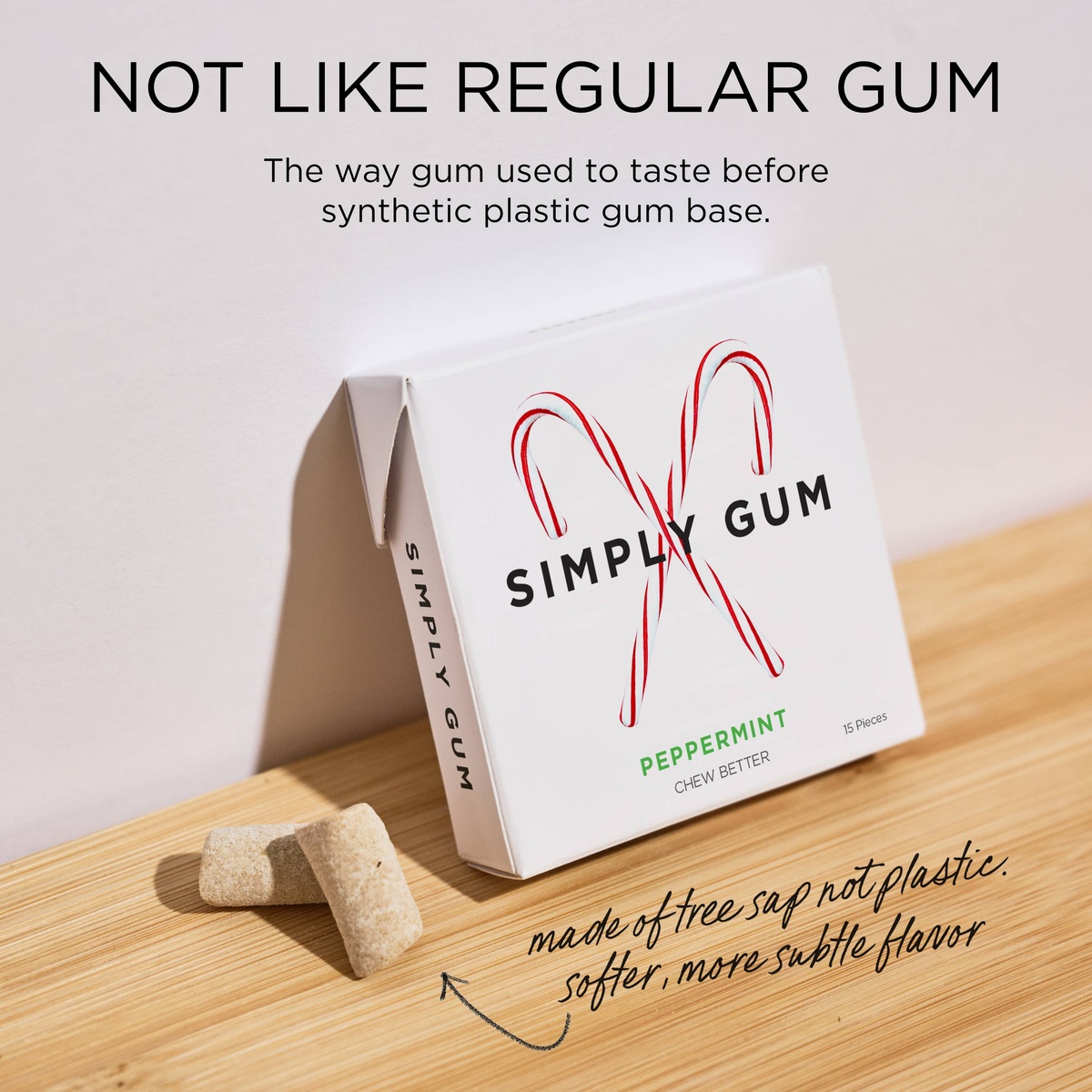 Simply Gum - Fall and Holiday Flavors (per pack) organic cane sugar - image 6