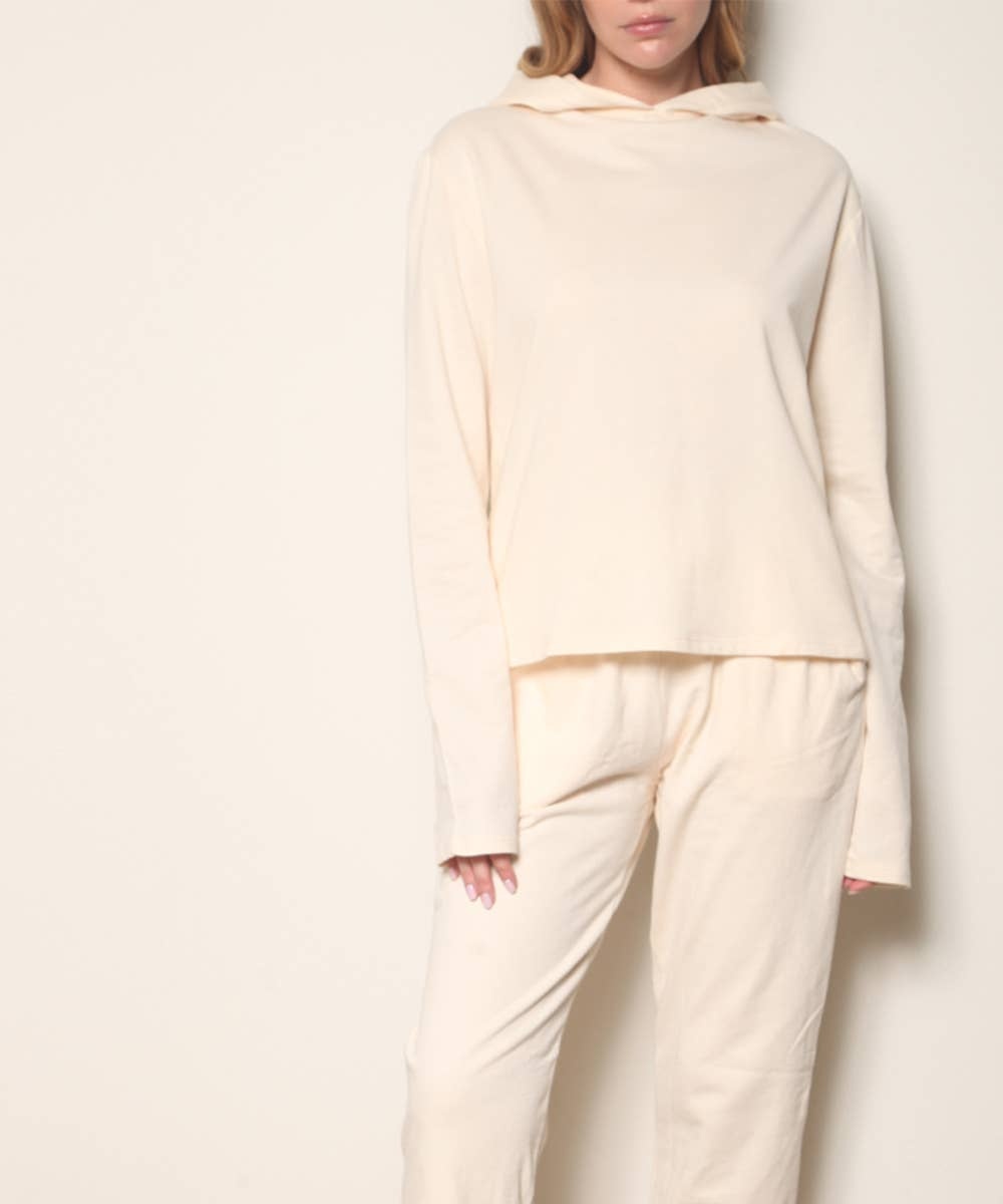 Fabina - Organic Hemp Hoodie Crop****** - image 2