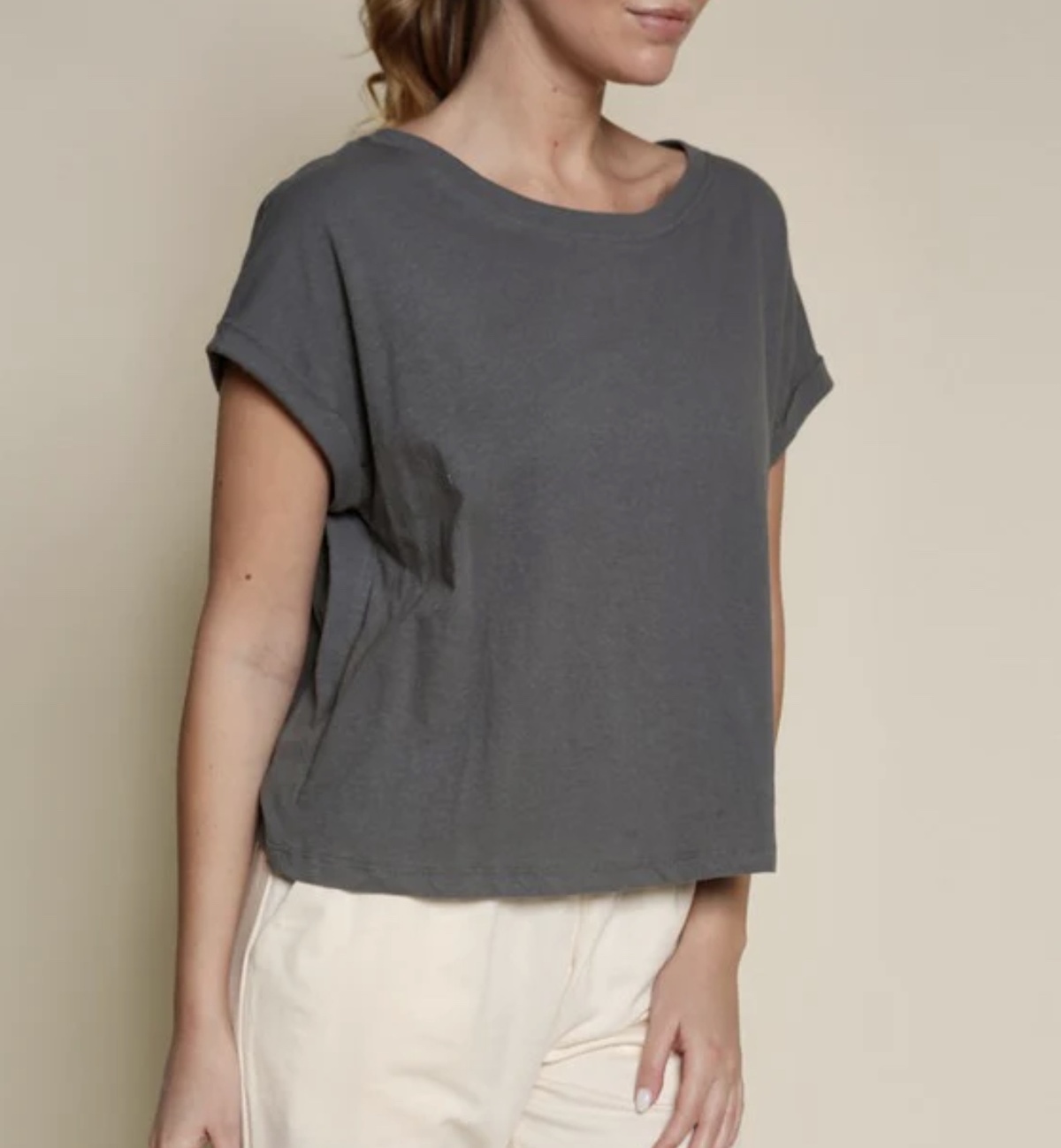 Fabina - Recycled Cotton Crop Top****** plastic-free - image 5